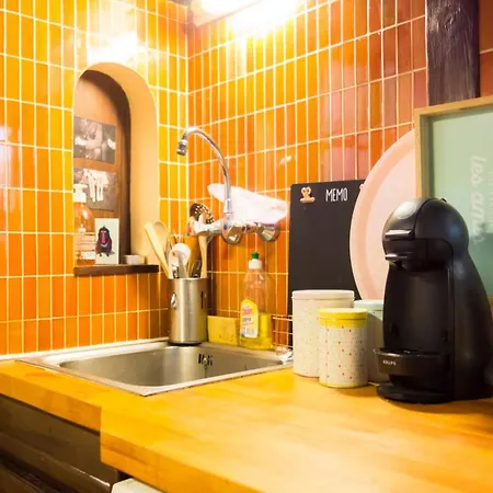 アパート Beautiful Studio 450m From The Sacre-coeur *